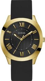 Guess Watches GW0728G2 Horloge Goud Zwart, Verzenden, Nieuw