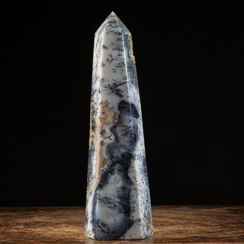 Dendritische Agaat Obelisk - Madagaskar - Eerste Keuze, Verzamelen, Mineralen en Fossielen