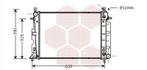 Saab 900, 1993 - 1998 - radiateur, 2.0 automaat/ 2.3 auto...