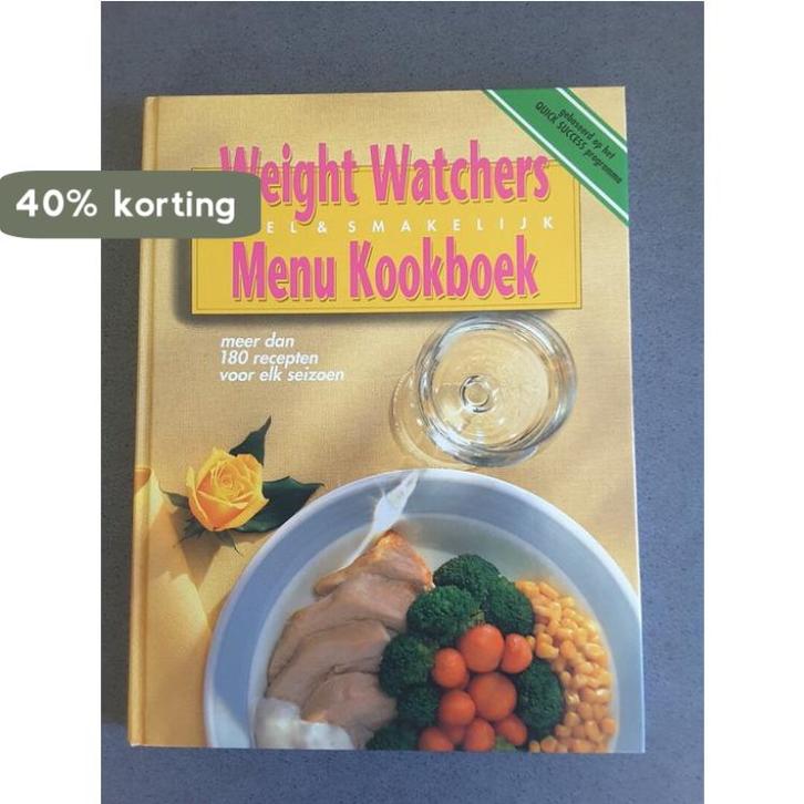 Weight Watchers menu kookboek 9789002166587 Auteur, Boeken, Kookboeken, Gelezen, Verzenden