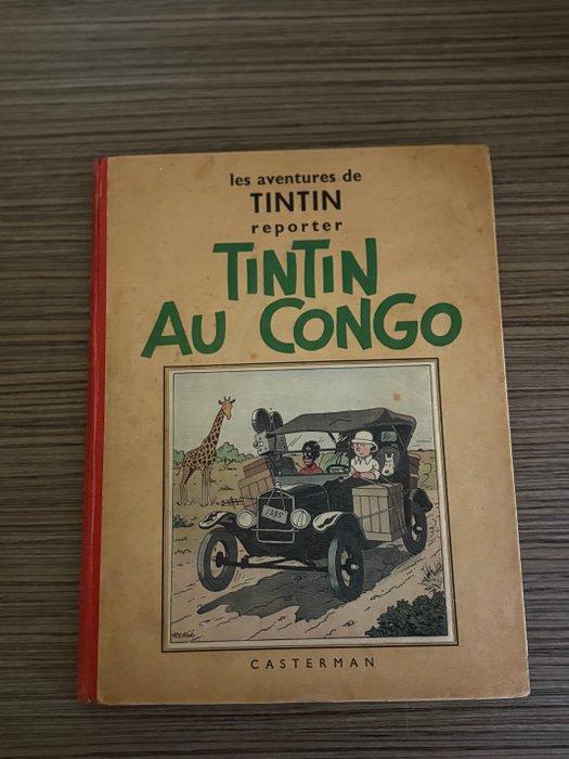 Tintin T2 - Tintin Au Congo (A3) - 1ère édition Casterman -, Boeken, Strips | Comics