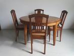 Stoel (5) - Eik - met eettafel, Antiek en Kunst