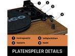 Lenco Platenspeler met Bluetooth - Twee externe Speakers -, Verzenden, Zo goed als nieuw