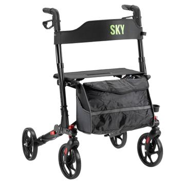 Sky lichtgewicht rollator - Zwart beschikbaar voor biedingen