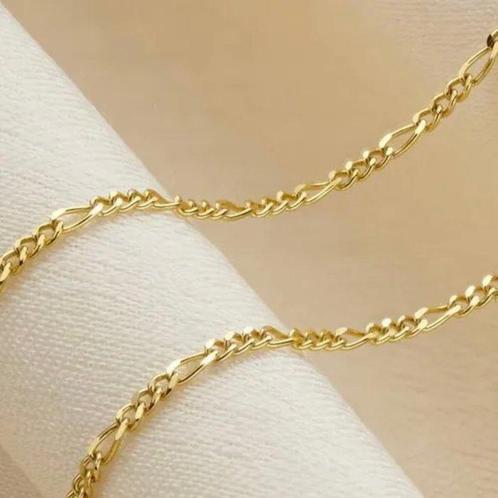 2-delige sieradenset - 14 karaat Geel goud - Figaro, Sieraden, Tassen en Uiterlijk, Antieke sieraden
