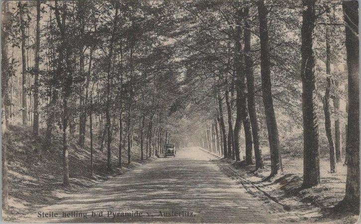 AUSTERLITZ - Steile helling b/d Pyramide v. Austerlitz, Verzamelen, Ansichtkaarten | Nederland, Verzenden