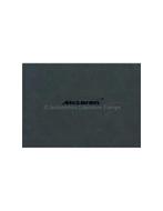2011 MCLAREN MP4-12C HARDCOVER INSTRUCTIEBOEKJE ENGELS