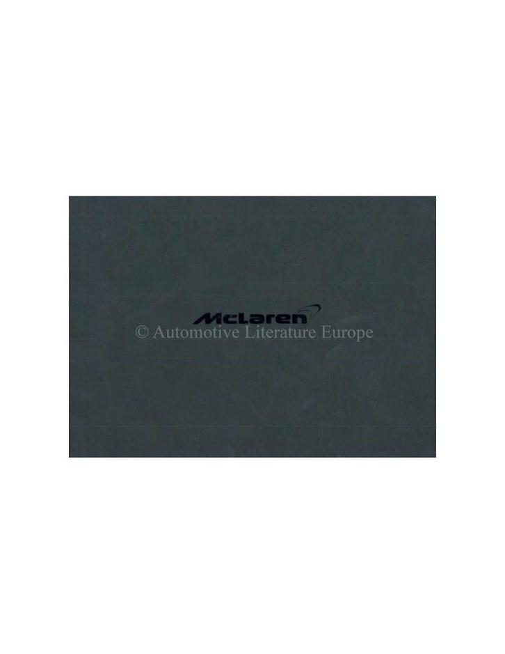2011 MCLAREN MP4-12C HARDCOVER INSTRUCTIEBOEKJE ENGELS, Auto diversen, Handleidingen en Instructieboekjes