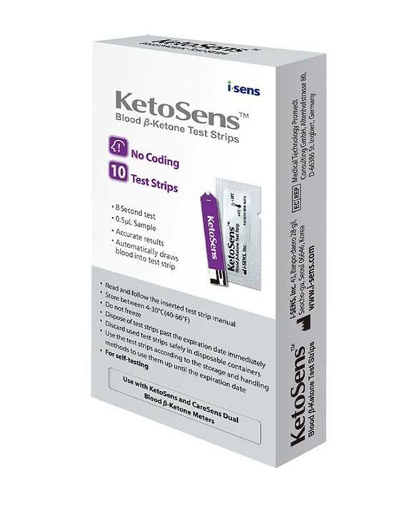 Ketosens Ketonenstrips - 10 stuks, Diversen, Verpleegmiddelen, Nieuw, Verzenden