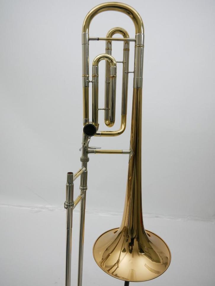 Trombone B&S met Red Brass 9 beker, Muziek en Instrumenten, Blaasinstrumenten | Trombones, Tenor, Gebruikt, Met koffer, Ophalen of Verzenden