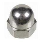 hoge dopmoer din1587 rvs a2 m18, 25 stuks, Nieuw