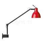 Rotaliana Luxy W1 Wandlamp, zwart/rood (Wandlampen), Verzenden, Nieuw, Glas