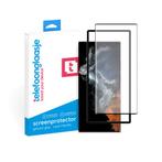 Gehard glas Hoesje voor Samsung Galaxy S22 Ultra Zwart, Telecommunicatie, Mobiele telefoons | Toebehoren en Onderdelen, Nieuw