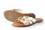 Manfield Slippers in maat 39 Goud | 10% extra korting, Kleding | Dames, Schoenen, Slippers, Overige kleuren, Verzenden, Zo goed als nieuw