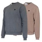 Donnay Donnay Heren - 2-Pack - Fleece Crew Sweater Dean -, Kleding | Heren, Verzenden, Nieuw