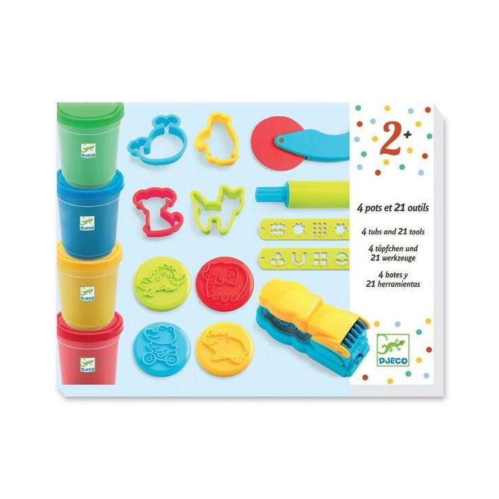 Djeco klei speelset - introductie b van €28,99 voor €23,20, Kinderen en Baby's, Speelgoed | Overig, Ophalen of Verzenden