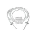 Aansluitset voor verschildruk | PVC mondstukken | L 2m, Verzenden, Nieuw