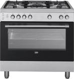 Beko gasfornuis 90cm breed met gasoven, Witgoed en Apparatuur, Fornuizen, Ophalen, 60 cm of meer, Nieuw, Gas