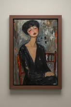 Moderne Expressieve Canvas poster 30x40 cm, Huis en Inrichting, Woonaccessoires | Wanddecoraties, Ophalen of Verzenden, Nieuw