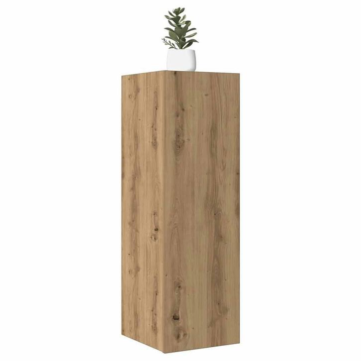 vidaXL Tv-meubel 30,5x30x90 cm bewerkt hout artisanaal, Huis en Inrichting, Kasten | Televisiemeubels, Nieuw, Overige houtsoorten