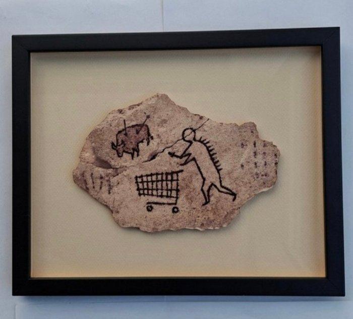 Banksy (1974) - Wall art East London, Antiek en Kunst, Kunst | Designobjecten