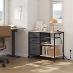 Archiefkast met Laadstation en Wielen – Printertafel 3 Laden, Verzenden, Nieuw