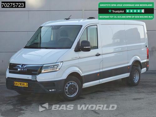 MAN TGE 5.180 Automaat L3H2 180PK Dubbellucht 3t Trekgewicht, Auto's, Bestelauto's, Lease, Automaat, Financial lease, Wit, MAN