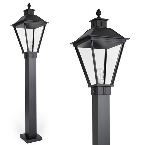 KS Verlichting buitenlamp Square Terras XL zwart, Tuin en Terras, Buitenverlichting, Verzenden