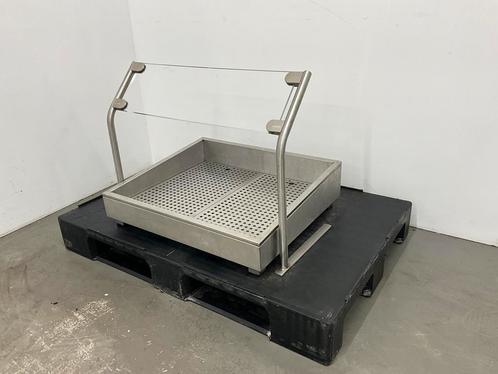 Crushed Ice bak met spatscherm, Zakelijke goederen, Horeca | Keukenapparatuur, Nieuw in verpakking, Ophalen of Verzenden