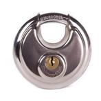 Stahlex Discus slot - roestvrij staal - Ø 70 mm - 2 sleut.., Auto diversen, Aanhangwagen-onderdelen, Ophalen of Verzenden, Nieuw