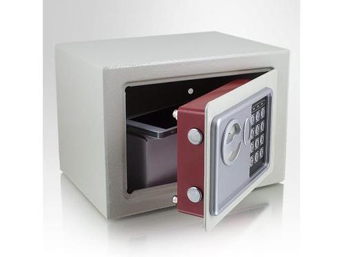 Veiling - Elektronische minikluis - Lichtgrijs, Huis en Inrichting, Overige Huis en Inrichting, Nieuw