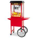 HCB Popcornmachine - luxe met onderstel - zwart - 230V, Verzenden, Nieuw in verpakking, Overige typen