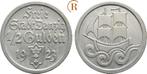1/2 Gulden 1923 Danzig:, Verzenden