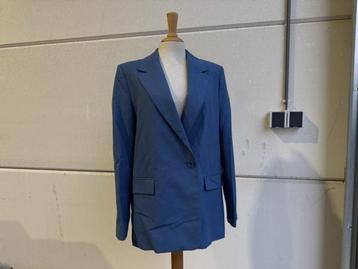 Veiling - Maje Blazer Colbert Maat 38 Blauw beschikbaar voor biedingen
