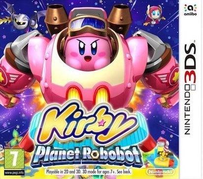 Kirby Planet Robobot (Buitenlands Doosje) (3DS Games), Spelcomputers en Games, Games | Nintendo 2DS en 3DS, Zo goed als nieuw