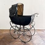 Koets - Leder, Metaal - Antieke kinderwagen