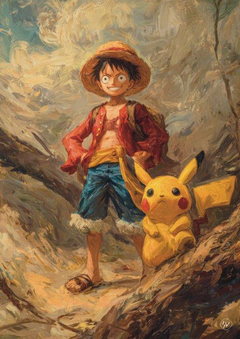 SDIMART 1996 - Pikachu and Luffy One Piece Limited Edition, Spelcomputers en Games, Spelcomputers | Overige Accessoires