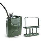 Groene Metalen Jerrycan 20L | Retourdeal | Met Vulhals &..., Ophalen of Verzenden, Nieuw