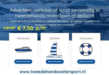 Adverteer voordelig, snel en eenvoudig uw boot beschikbaar voor biedingen
