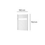 Designradiator Plieger Onda 528 Watt Zijaansluiting, Ophalen of Verzenden, Nieuw