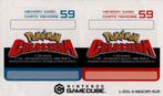 Nintendo Gamecube Pokemon Colosseum Memory Card Sticker Vel, Verzenden, Nieuw