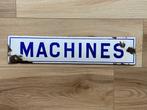 Machines - Plaque - Emaille, Antiek en Kunst