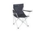 Camp gear stoel opvouwbaar zwart, Caravans en Kamperen, Kampeeraccessoires, Nieuw
