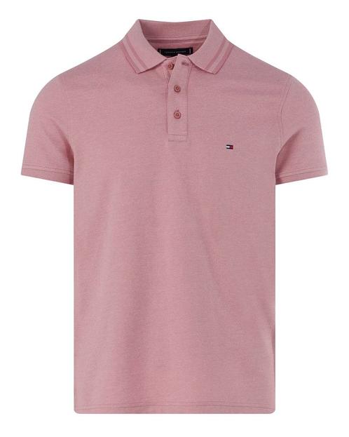 Tommy Hilfiger Menswear Polo KM Herenkleding, Kleding | Heren, Polo's, Roze, Nieuw, Verzenden
