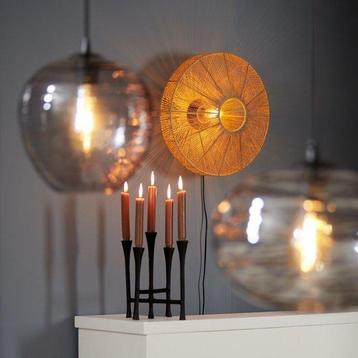 Tweedekans | Leitmotiv - Hanglamp Glamour Globe - Grijs beschikbaar voor biedingen