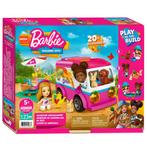 Mega Construx Barbie Bouwset - Avontuurlijke Droomcamper, Kinderen en Baby's, Speelgoed | Poppen, Nieuw, Ophalen of Verzenden