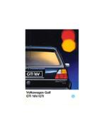 1990 VOLKSWAGEN GOLF GTI 16V BROCHURE NEDERLANDS, Boeken, Nieuw, Volkswagen, Author