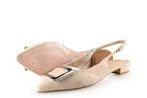 Linea Zeta slingbacks in maat 42 Beige | 25% korting, Kleding | Dames, Verzenden, Beige, Zo goed als nieuw, Linea Zeta