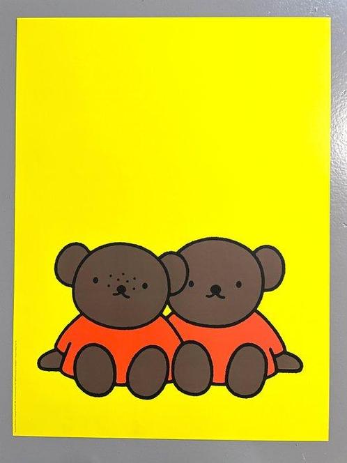 Dick Bruna - Two Bears (Boris and Barbara), Antiek en Kunst, Kunst | Designobjecten
