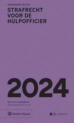 Zakboek Strafrecht voor de Hulpofficier 2024, Nieuw, Verzenden